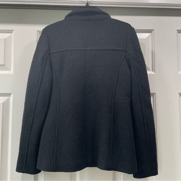 Lands’ End Wool Blend Coat Size 8 - Picture 5 of 13